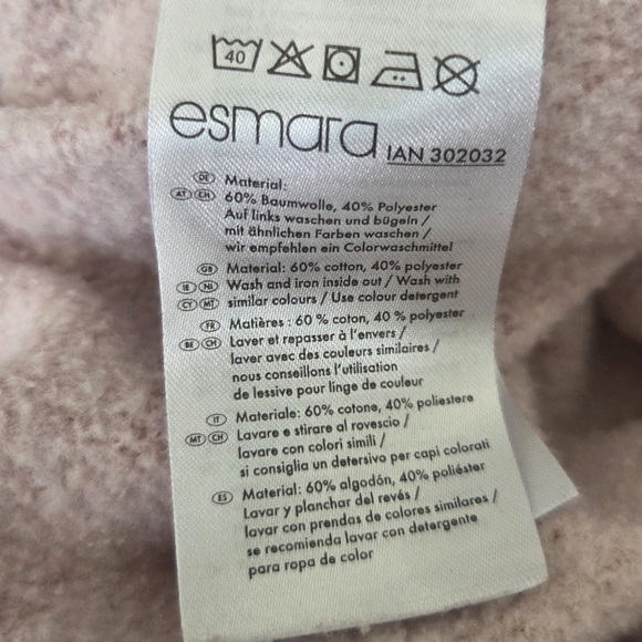 Esmara Women's Pink Jumpsuit Size 6 - Picture 6 of 7